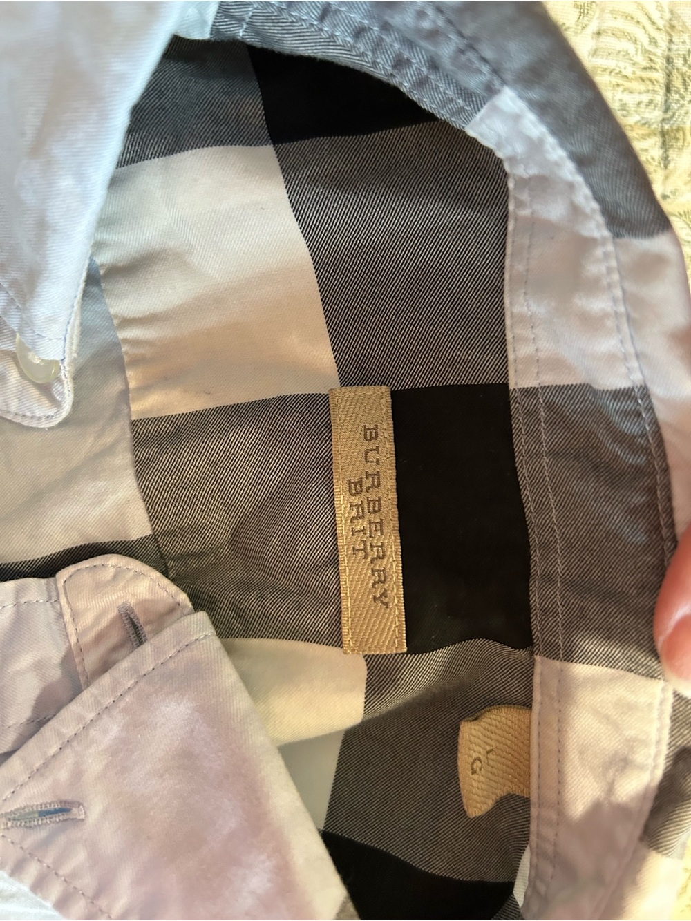 Burberry Men’s Button-Down Shirt - 100% Cotton - Picture 9 of 9